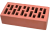 Облицовочный кирпич Магма Красный пустотелый - 250x120x65 мм