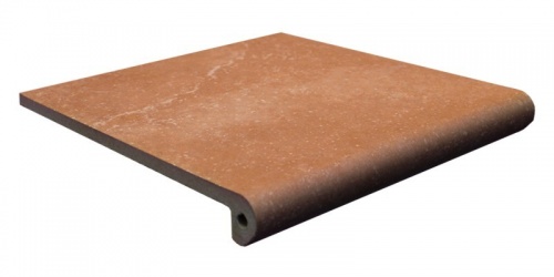 Клинкерная ступень фронтальная Stone Brown Exagres 330x330x30/10 мм